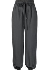 Low Classic cropped tapered-leg trousers