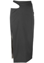 Low Classic cut-out midi skirt