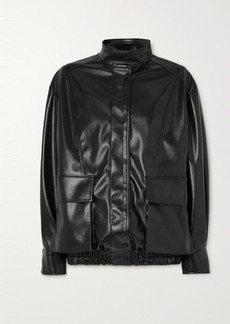 Low Classic Faux Leather Jacket