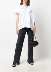 Low Classic folded-detail blouse