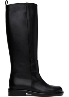 LOW CLASSIC Black Pull-Loop Boots