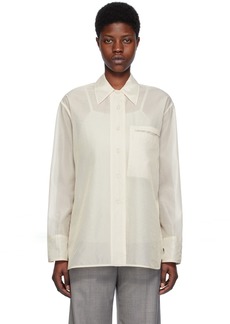 LOW CLASSIC Off-White Pocket Shirt