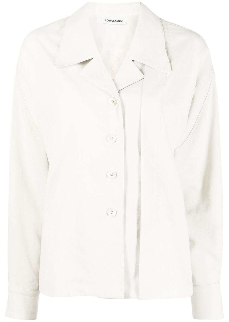Low Classic notched-collar shirt