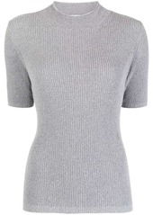 Low Classic ribbed-knit short-sleeve top