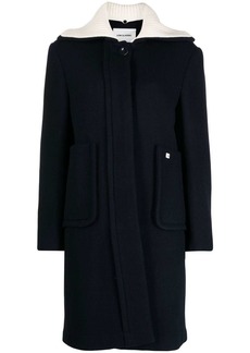 Low Classic wide-collar single-breasted coat