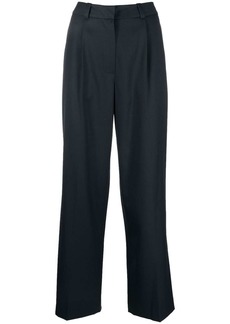 Low Classic wool-blend straight-leg trousers