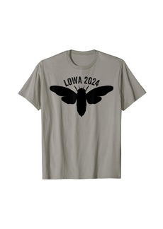 Cicada Invation Lowa 2024 Spring Insects Brood 17 13 T-Shirt