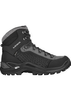 Lowa Men's Renegade Warm GTX Mid Hiking Boots, Size 10.5, Black | Father's Day Gift Idea