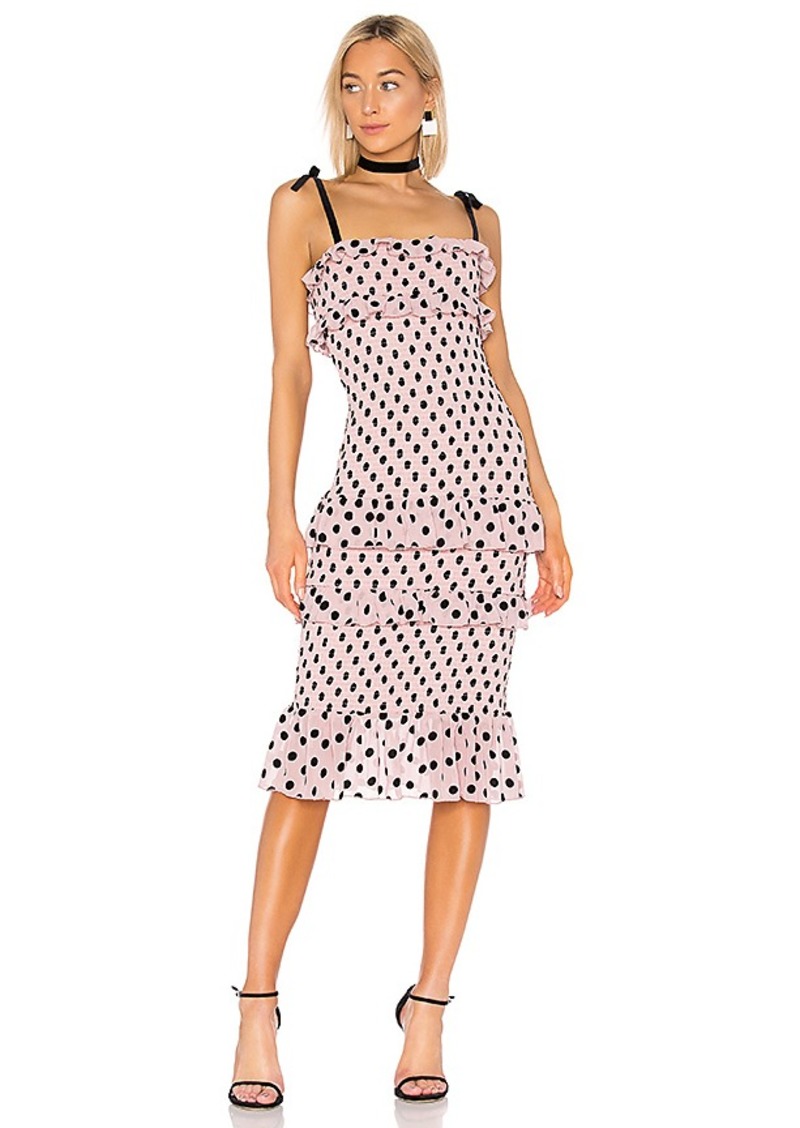 lpa polka dot dress