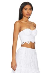 LPA Francesca Eyelet Corset Top