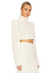 LPA Laraine Cable Turtleneck Sweater