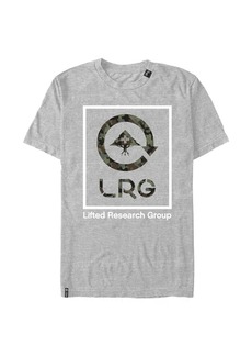 LRG Lifted Research Group Leaf and Camo Cycle Young Men's Short Sleeve Tee Shirt