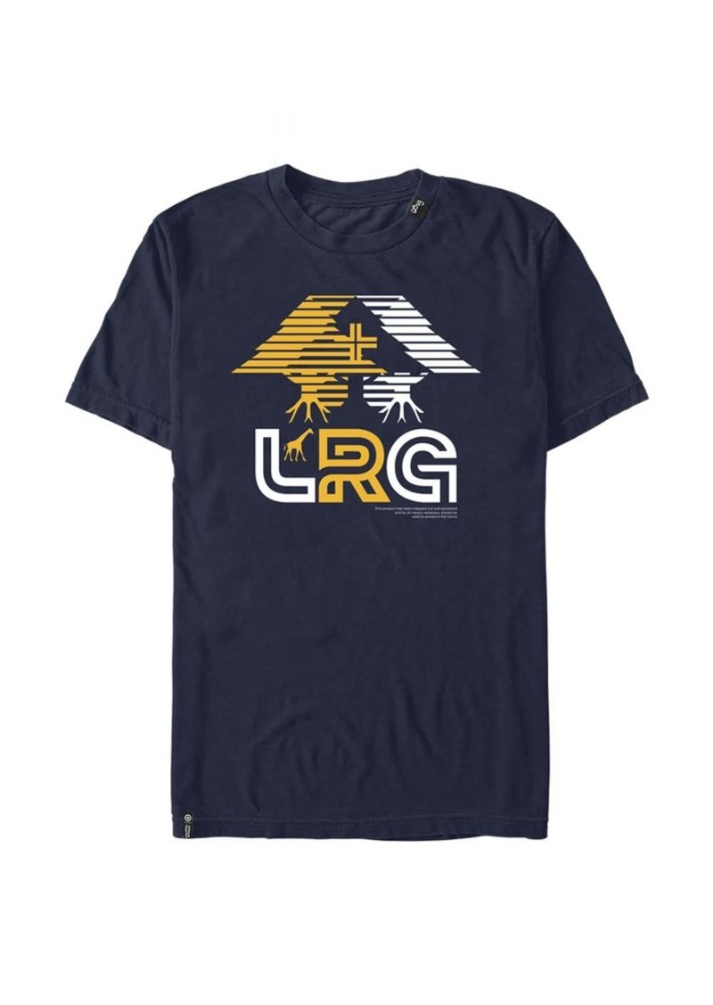 LRG Lifted Research Group Three Tree Young Men's Short Sleeve Tee Shirt