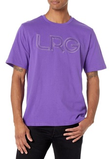 LRG Men's Infantree Collection Short Sleeve Knit Shirt  XL