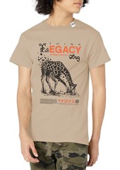 LRG Men's Lifted Research Group Giraffe Graphic Design T-Shirt