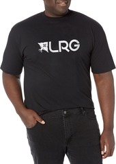 LRG mens Lrg Men's Block Party Collection Short Sleeve Knit Shirt   US