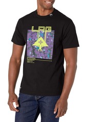 LRG mens Plugged in Tee T Shirt Plugged Black  US