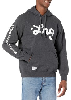 LRG Men's Script Logo Pullover Hooded Sweatshirt Hoodie