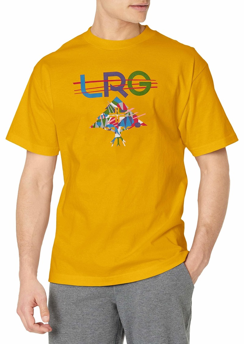 LRG Men's Spring 21 Graphic Designed Logo T-Shirt