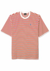 LRG Men's Striped Short Sleeve Knit T-Shirt  M