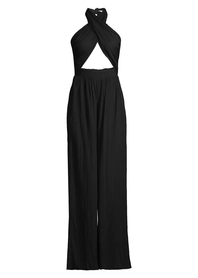 L*Space Kiwanda Cut-Out Wide-Leg Jumpsuit