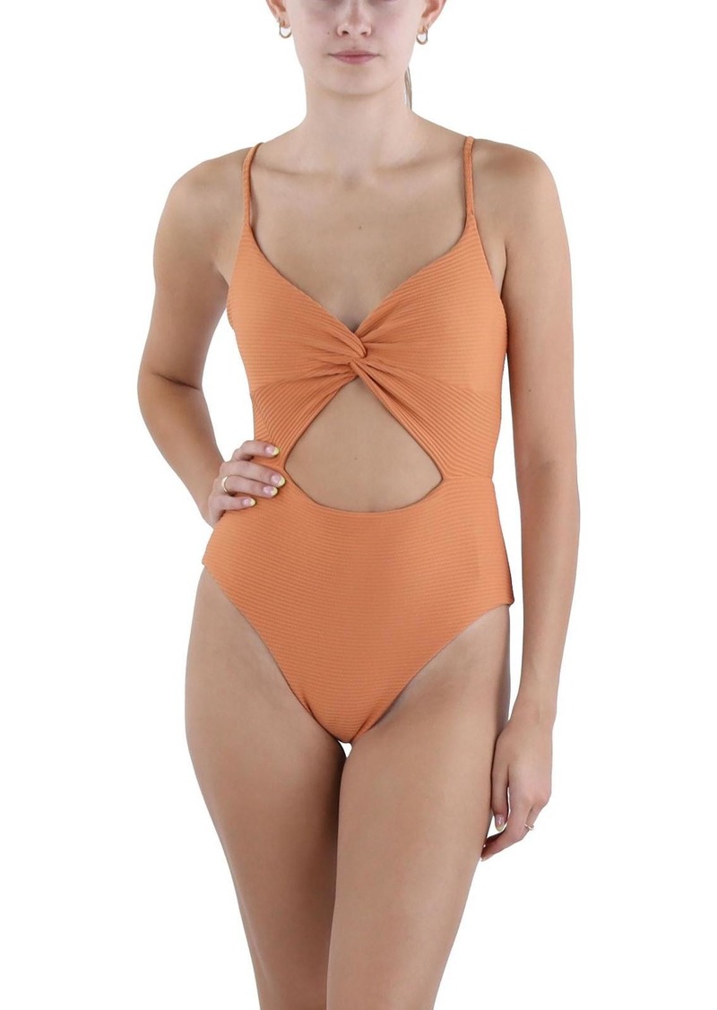 L*Space Kyslee 1PC Classic Womens Ribbed Recycled Polyester One-Piece Swimsuit