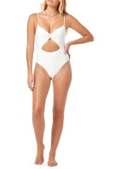 L*Space L Space Kyslee Twisted Cutout One-Piece Swimsuit