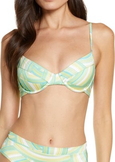 L*Space L Space Missy Underwire Bikini Top in Over The Rainbow at Nordstrom