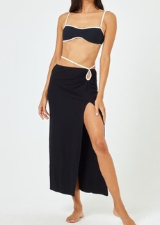 L*Space L Space Monae Strappy Cover-Up Midi Skirt