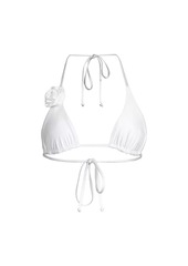 L*Space Sofia Rosette Triangle Bikini Top