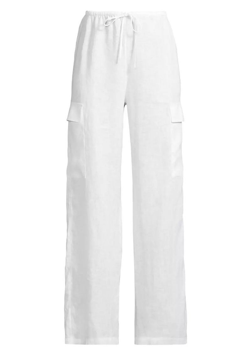 L*Space Sundown Linen Cargo Pants