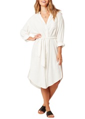 L*Space L Space Barcelona Cover-Up Shirtdress in Cream at Nordstrom