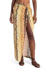 L*Space L Space Mia Animal Print Cover-Up Skirt in Pretty In Python at Nordstrom