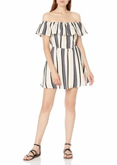 Lucca Couture Women's Off Shoulder Ruffle Dress