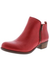 Lucky Brand Basel Womens Textured Ankle Boots