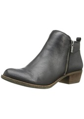 Lucky Brand Basel Womens Textured Ankle Boots