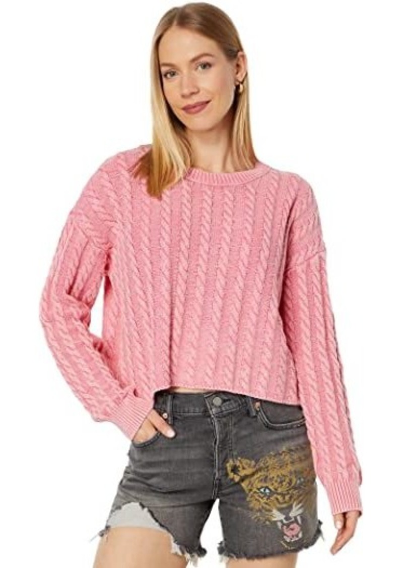 Lucky Brand Cable Crew Sweater