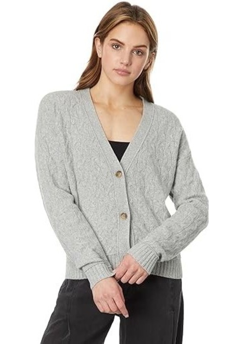 Lucky Brand Cozy Cable Stitch Cardigan