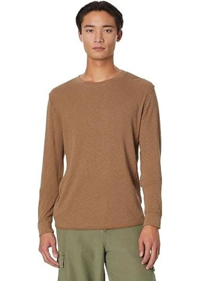 Lucky Brand Garment Dye Thermal Crew Top