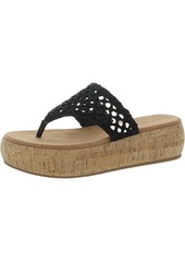 Lucky Brand Jaslene Womens Macrame Thong Slide Sandals