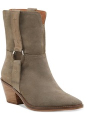 Lucky Brand Kamaree Womens Suede Embellished Ankle Boots