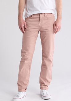 Lucky Brand 121® Heritage Slim Straight Leg Pants in Antique Rose at Nordstrom Rack