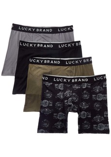 Lucky Brand 4pk Essential Soft Boxer Brief