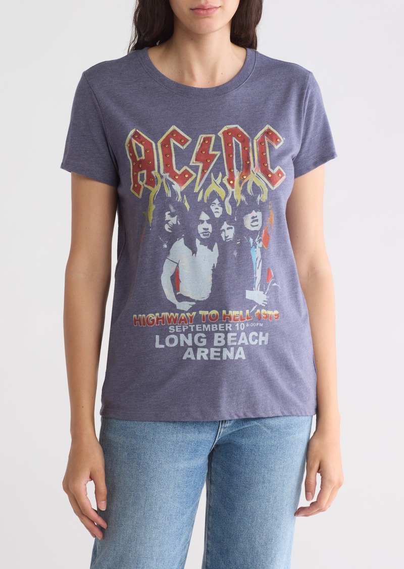 Lucky Brand AC/DC Iconic Graphic T-Shirt in Greystone at Nordstrom Rack