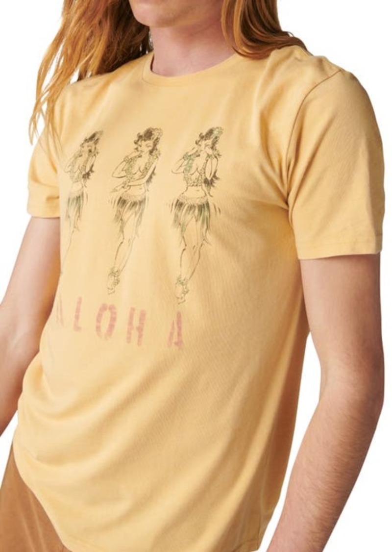 Lucky Brand Aloha Pinup Graphic T-Shirt