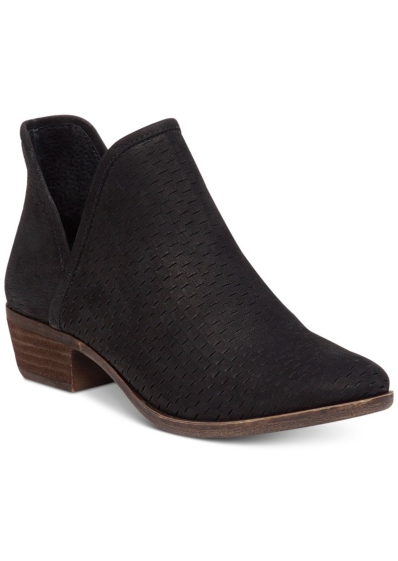 lucky brand chop out booties