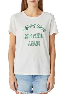 Lucky Brand Beer Again Graphic Tee