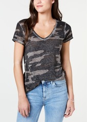 Lucky Brand Camo-Print T-Shirt - Green Multi