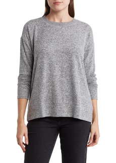 Lucky Brand Cloud Jersey Sweater in Heather Grey at Nordstrom Rack
