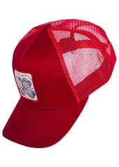 Lucky Brand Clover Patch Trucker Hat - Red